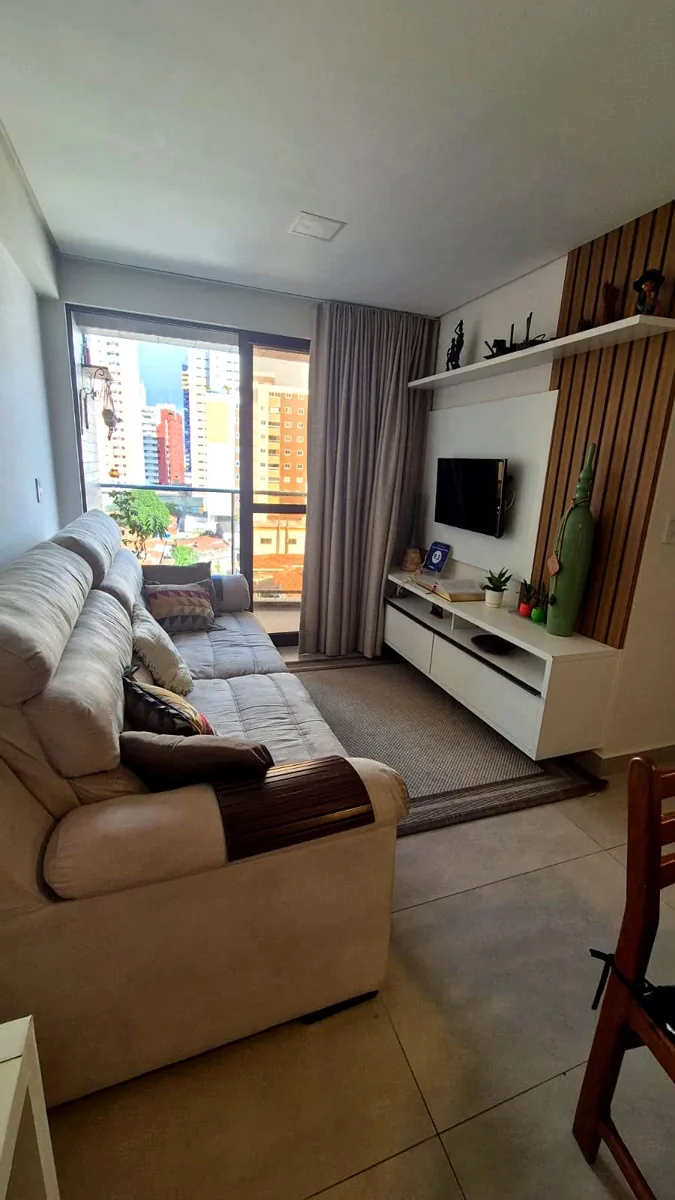 Apartamento em Manaíra | 65 m² | 3 quartos | Mobiliado - Foto 2